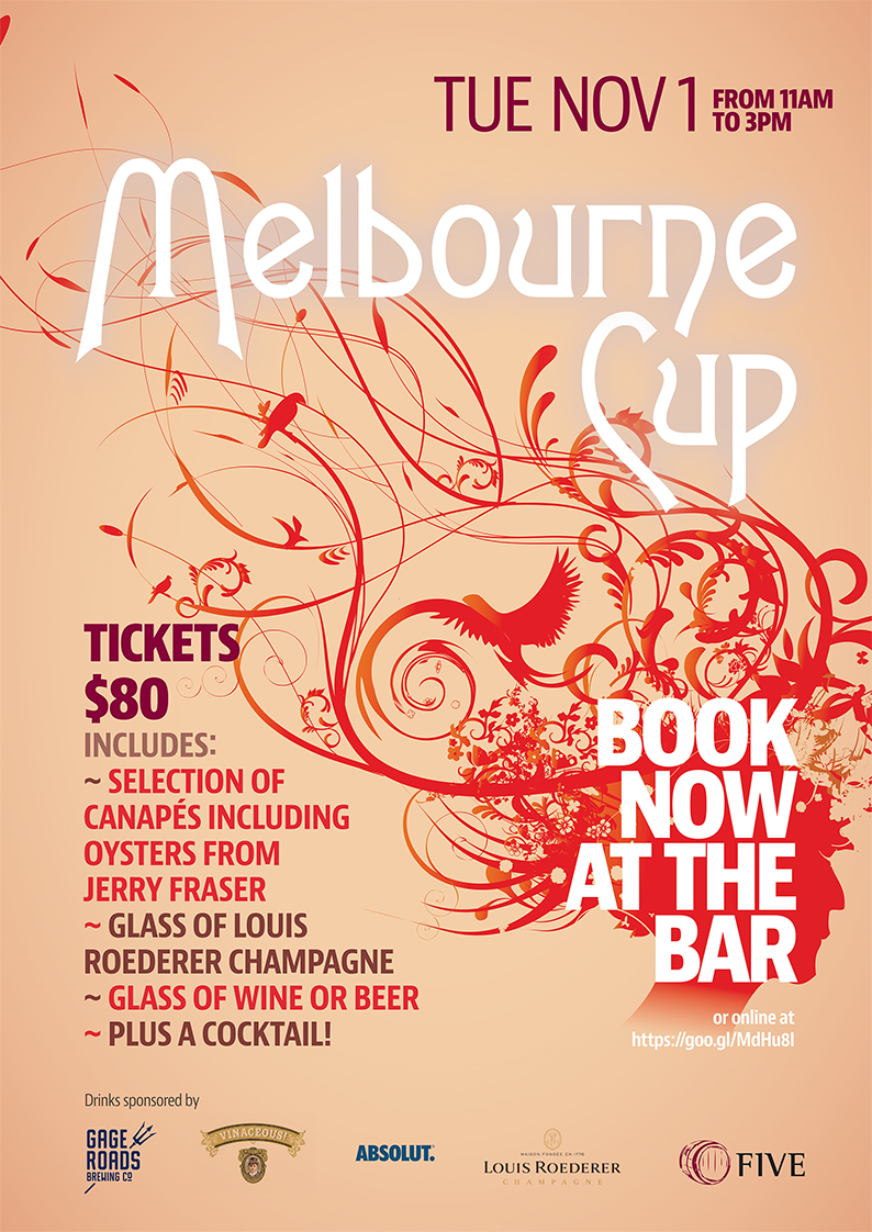 Tickets for Melbourne Cup at Five Bar in Mount Lawley from Ticketbooth