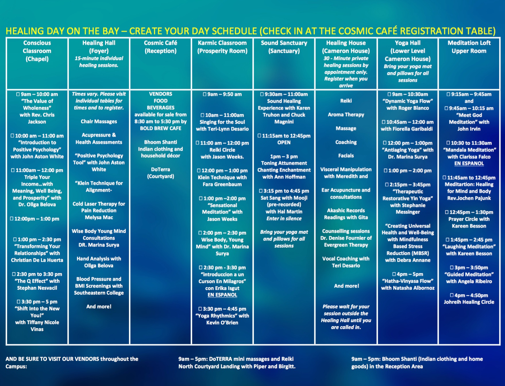 Tickets for Healing Day on the Bay in Miami from BrightStar Events to