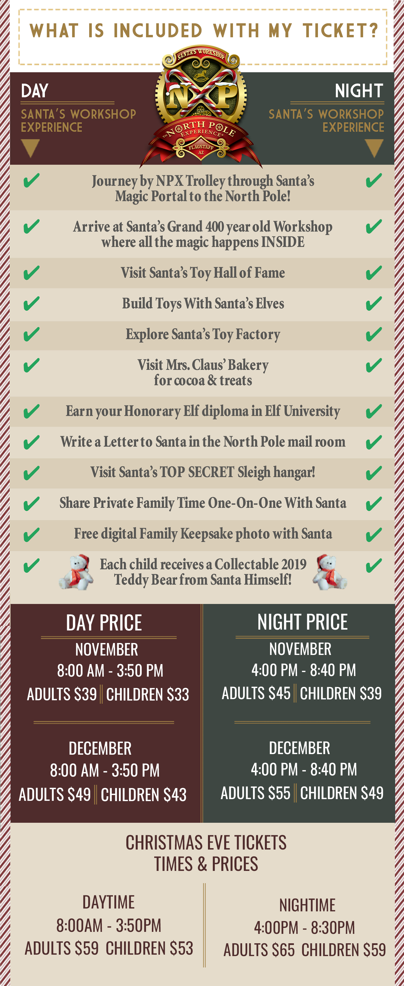 Tickets for 2019 North Pole Experience in Flagstaff from ShowClix